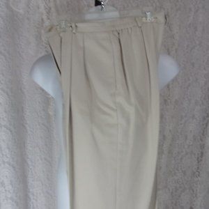 CB Collection Beige Slacks Pants Size 12